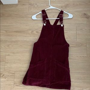 Top shop maroon jumper dress